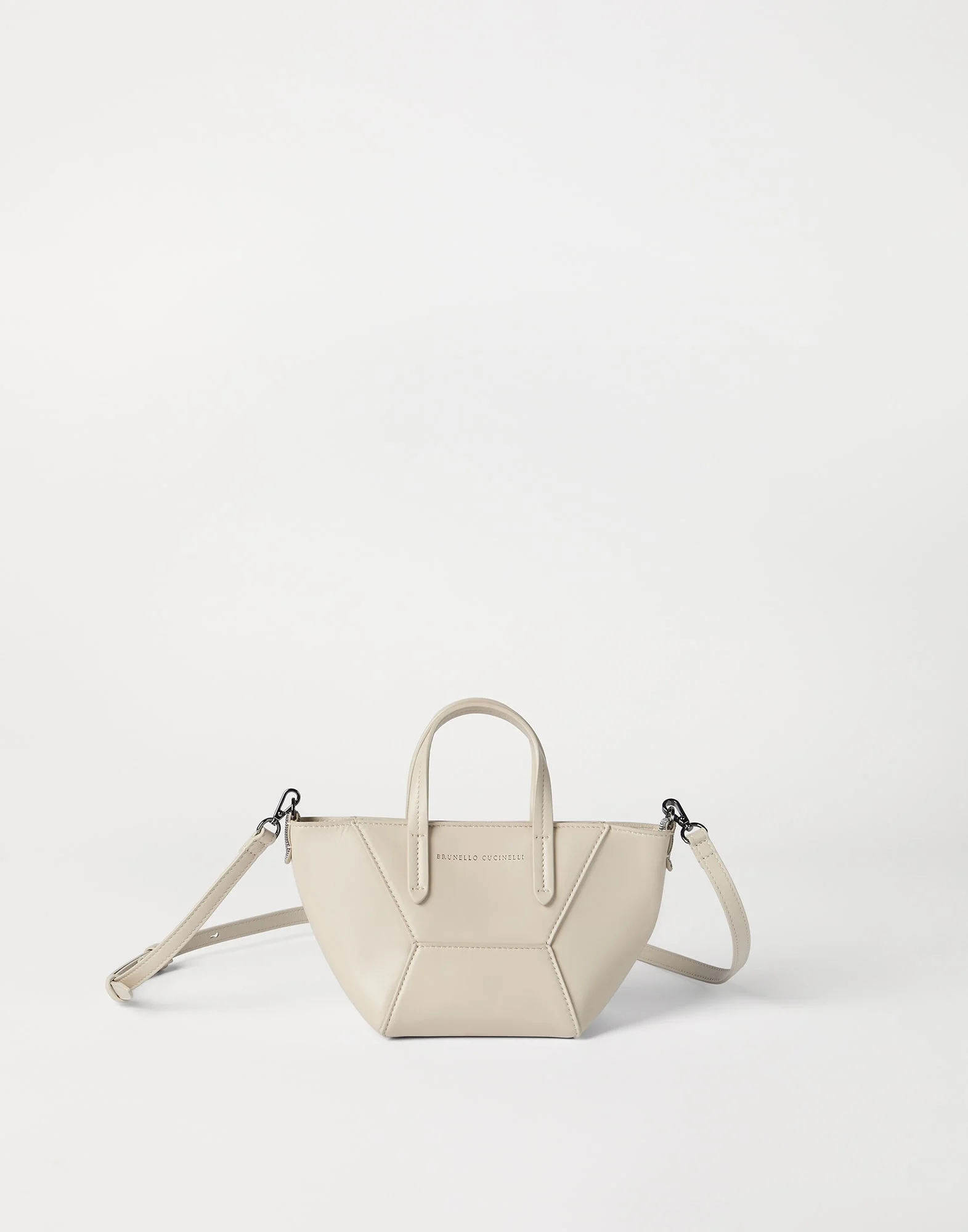 BC Duo mini bag in calfskin with monili - 1