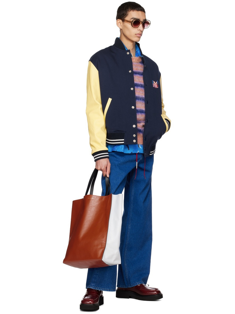 Marni Brown Shiny Loafers outlook