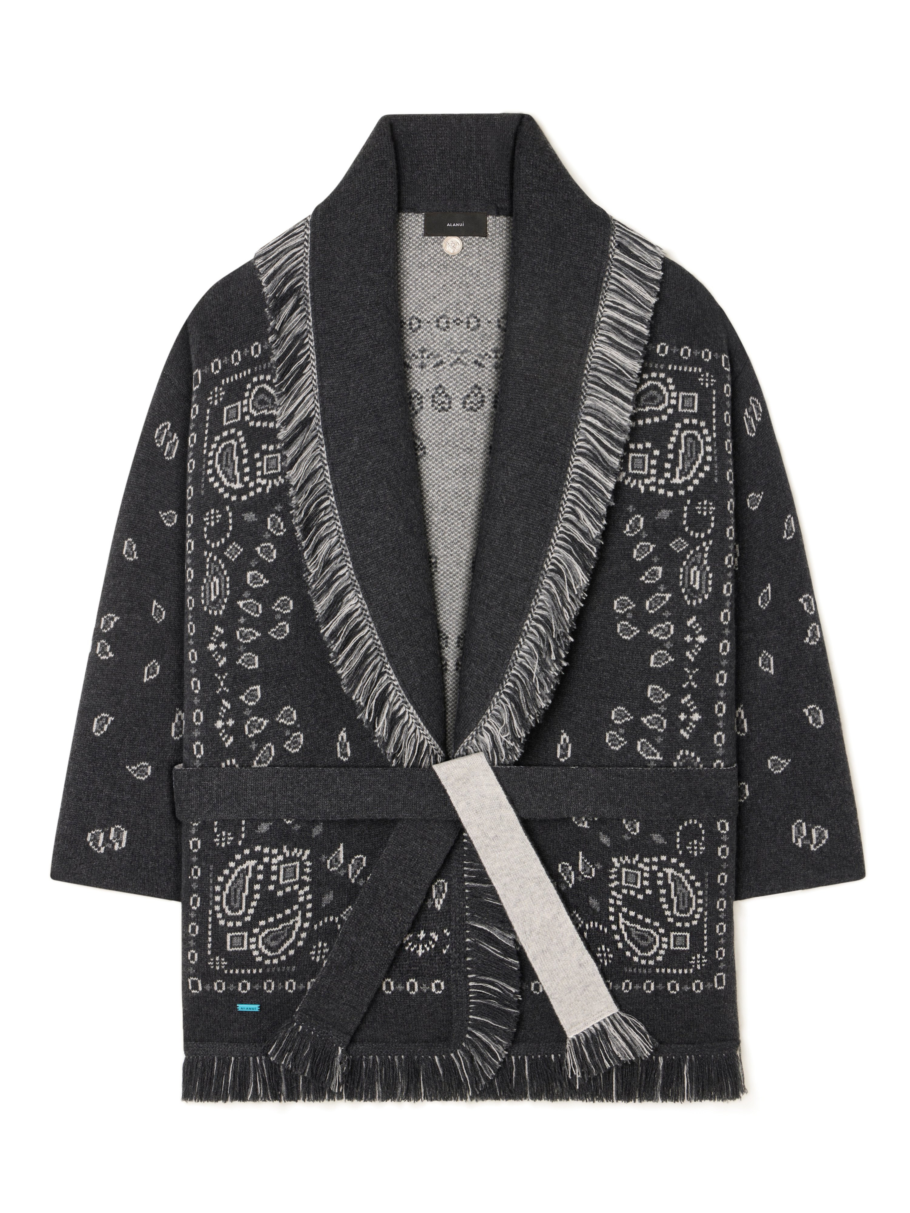 Bandana Jacquard Cardigan - 5