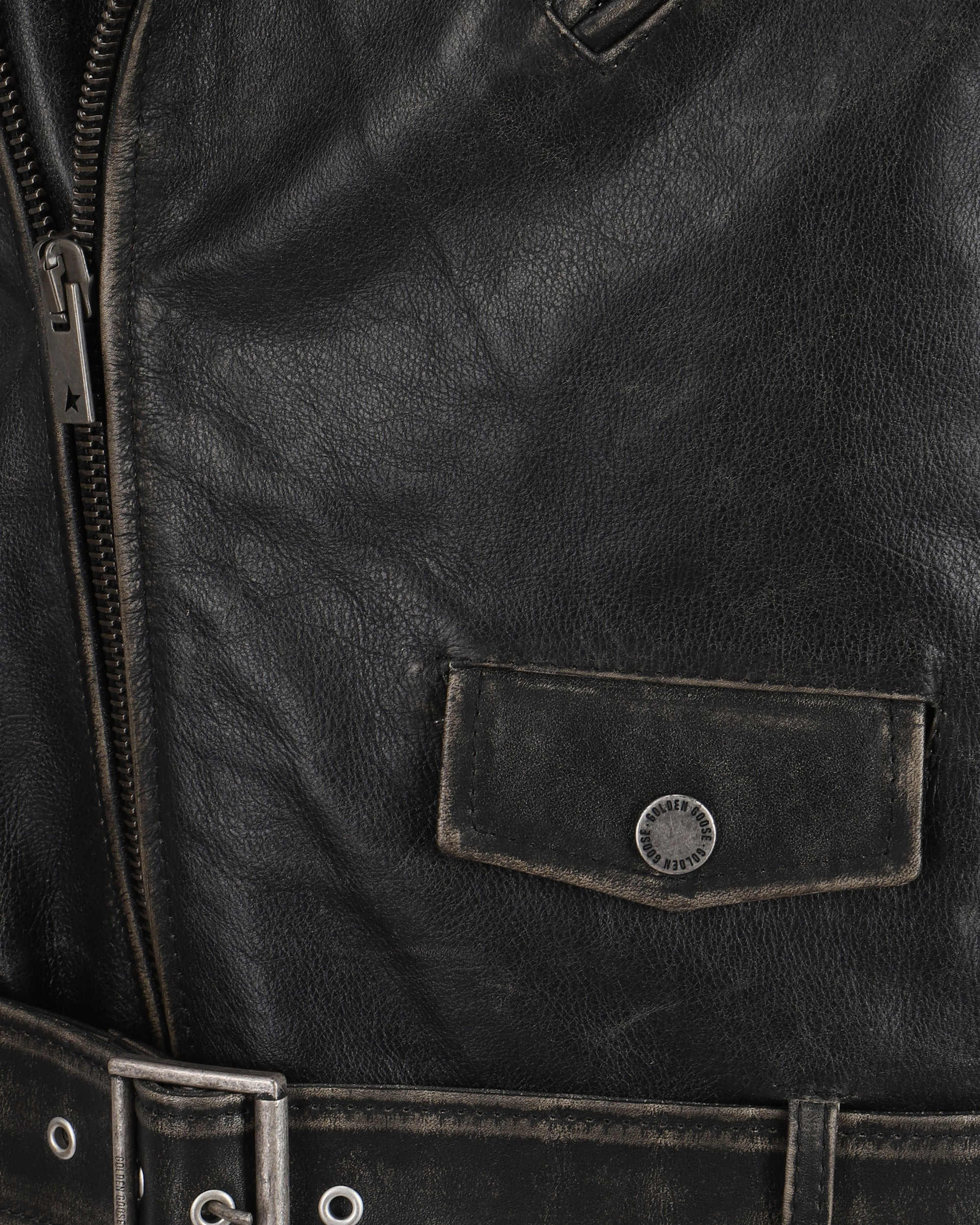 Golden Biker Jacket - 3