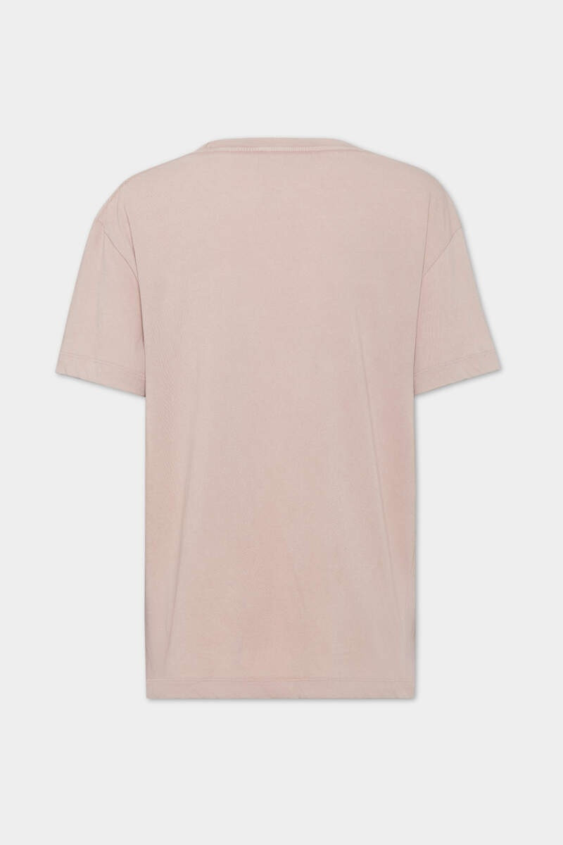 DSQUARED2 WHITE FADE BREEZY FIT T-SHIRT outlook