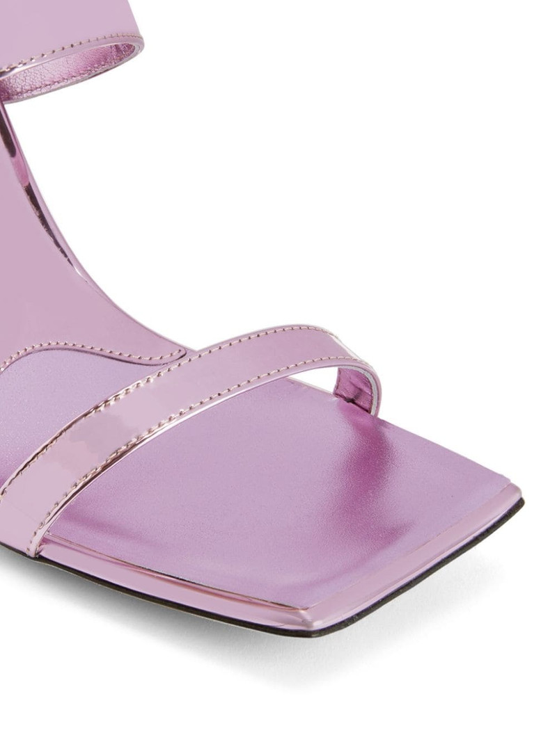 Flaminia 85mm open-toe mules 4
