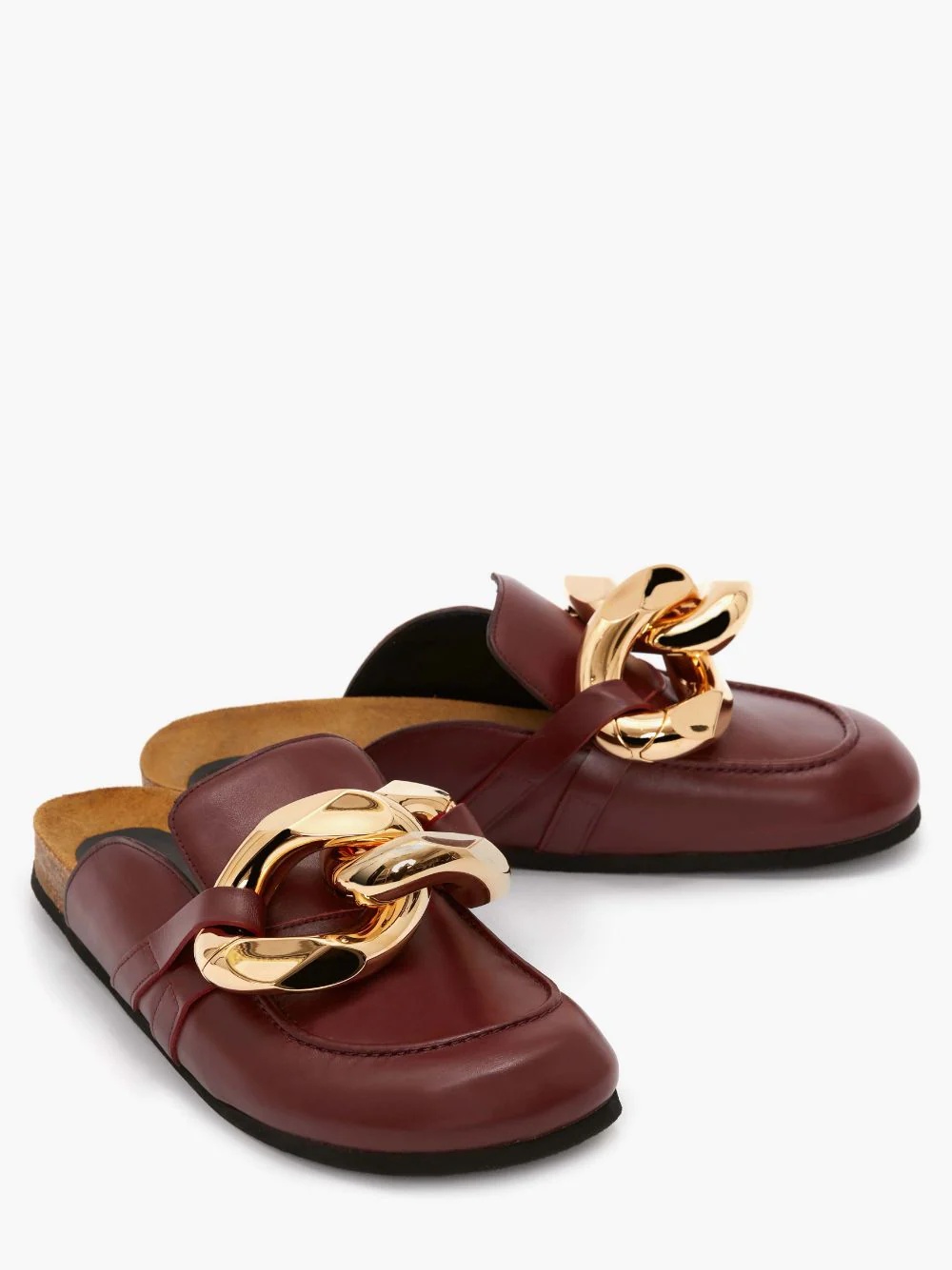 WOMEN’S CHAIN LOAFER MULES - 2