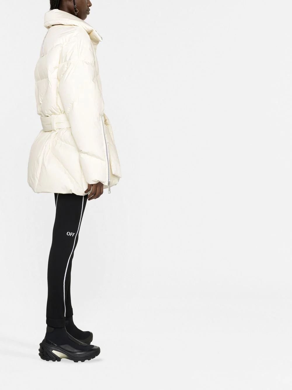New Iconic belted puffer jacket - 3