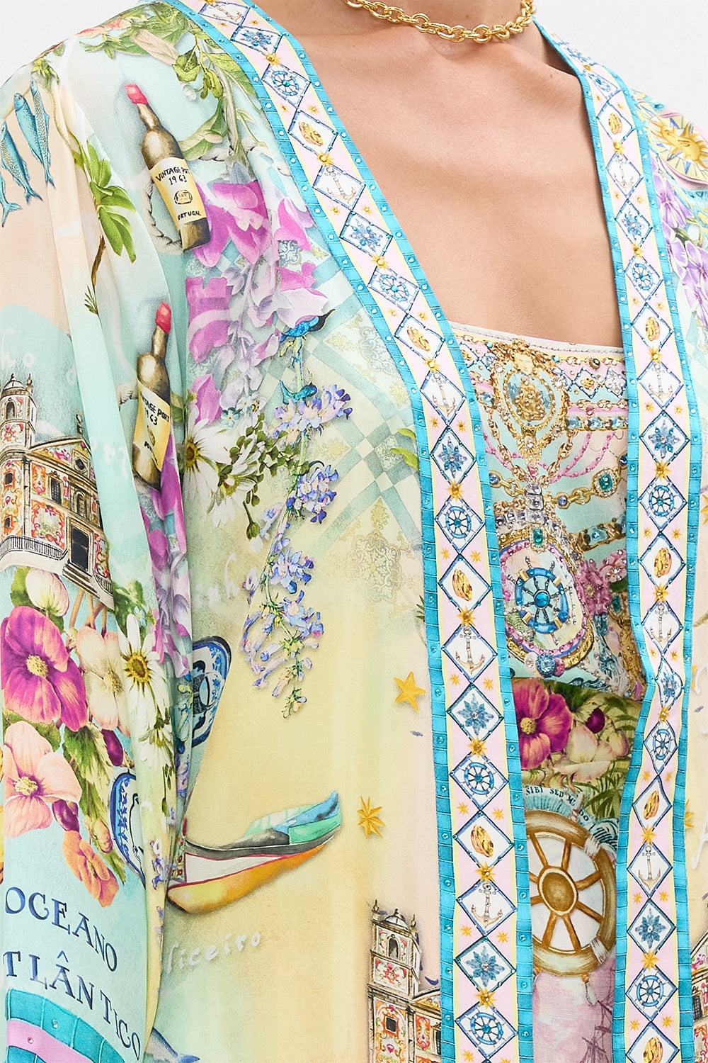 SHORT KIMONO WRAP - 7