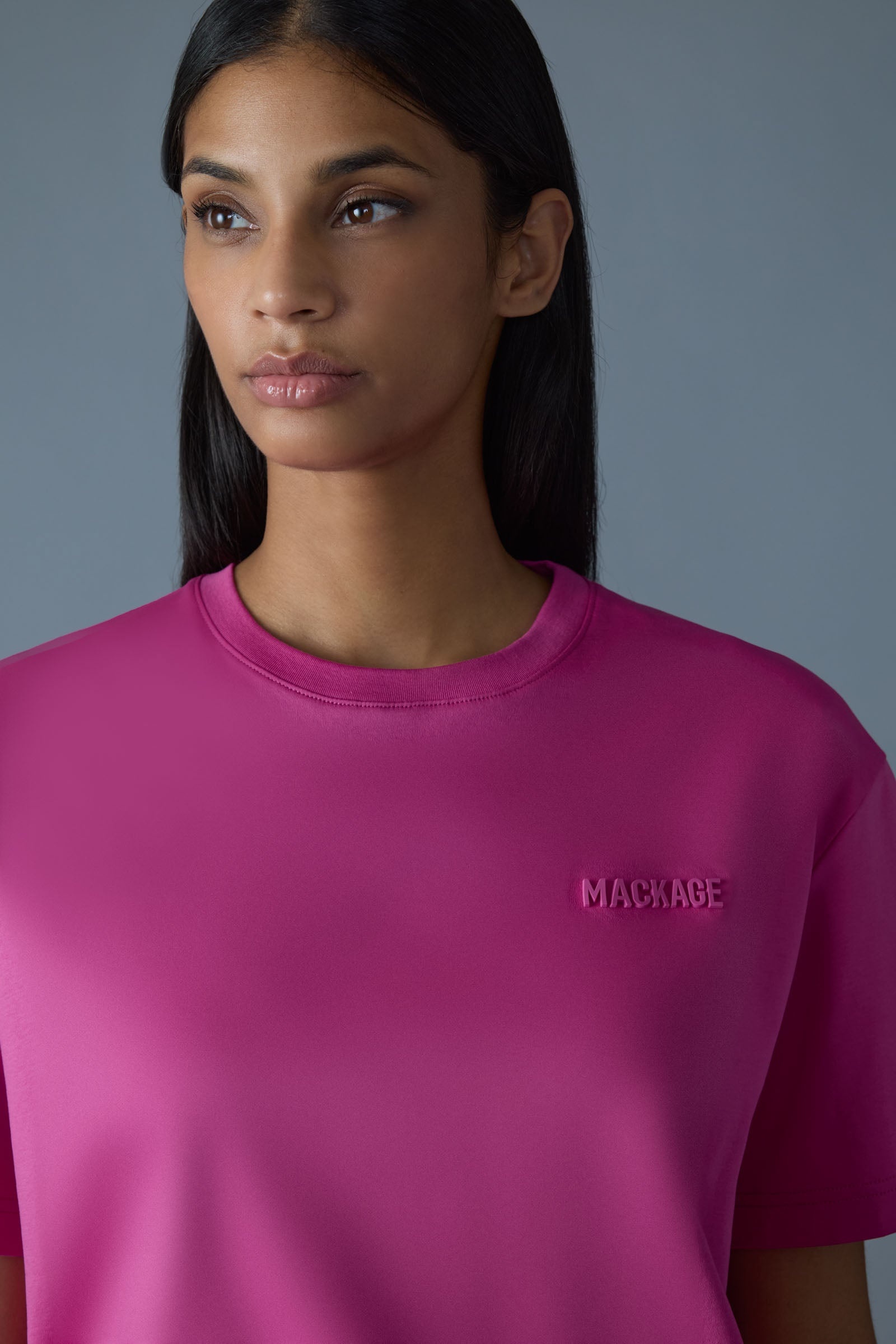 TEE-W T-shirt with Mackage silicone logo - 4
