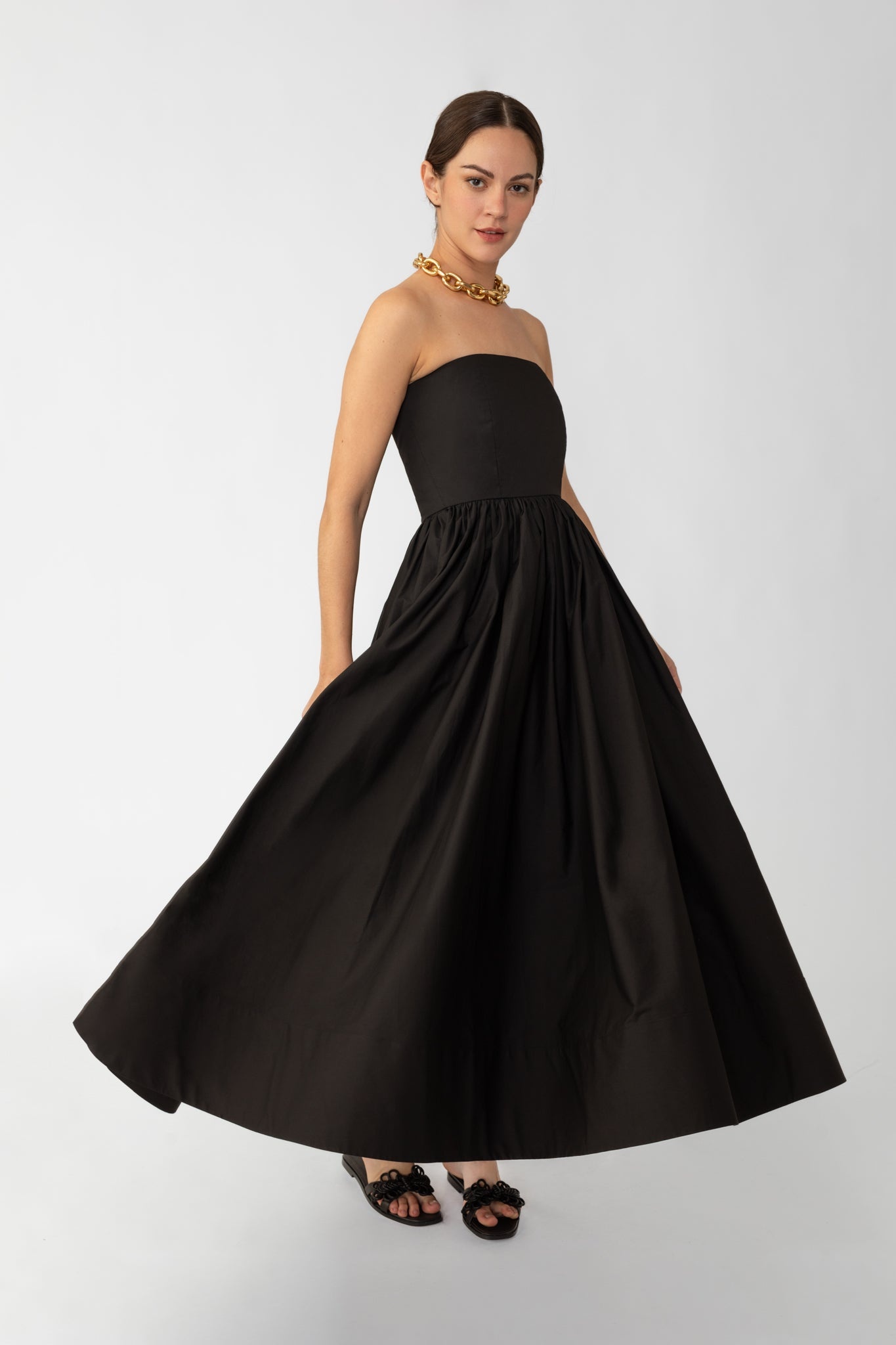 HARPER STRAPLESS DRESS - 4