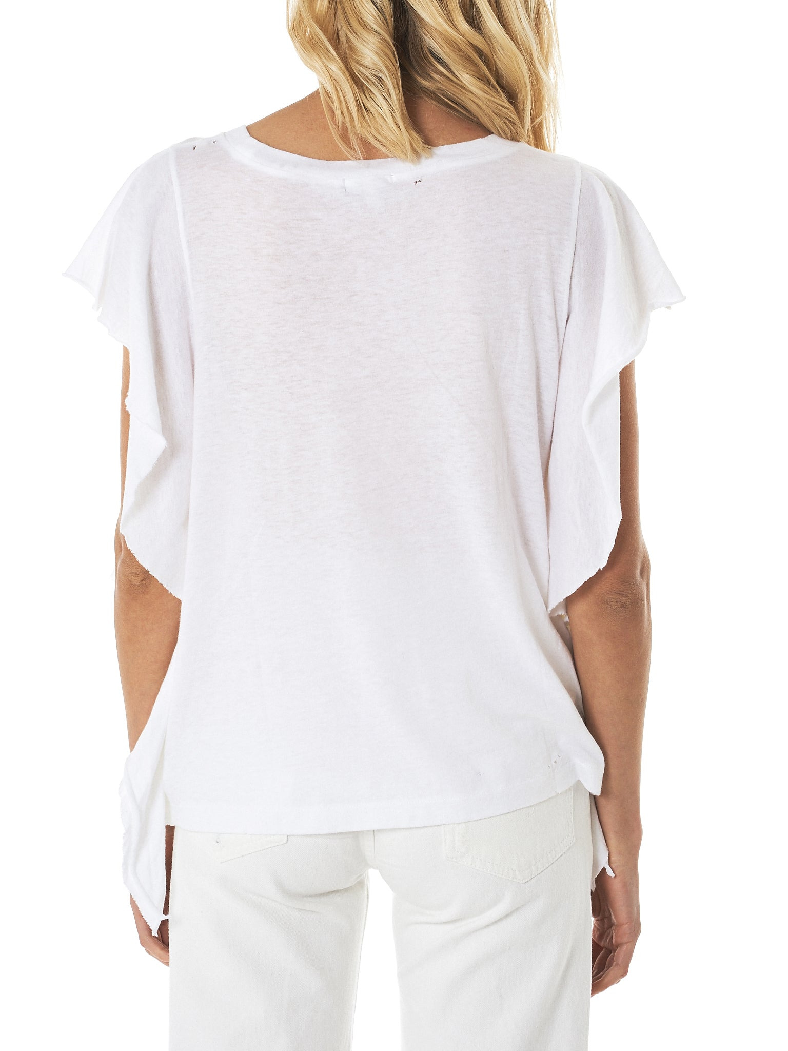 Raw Trim Flutter Tee - 3