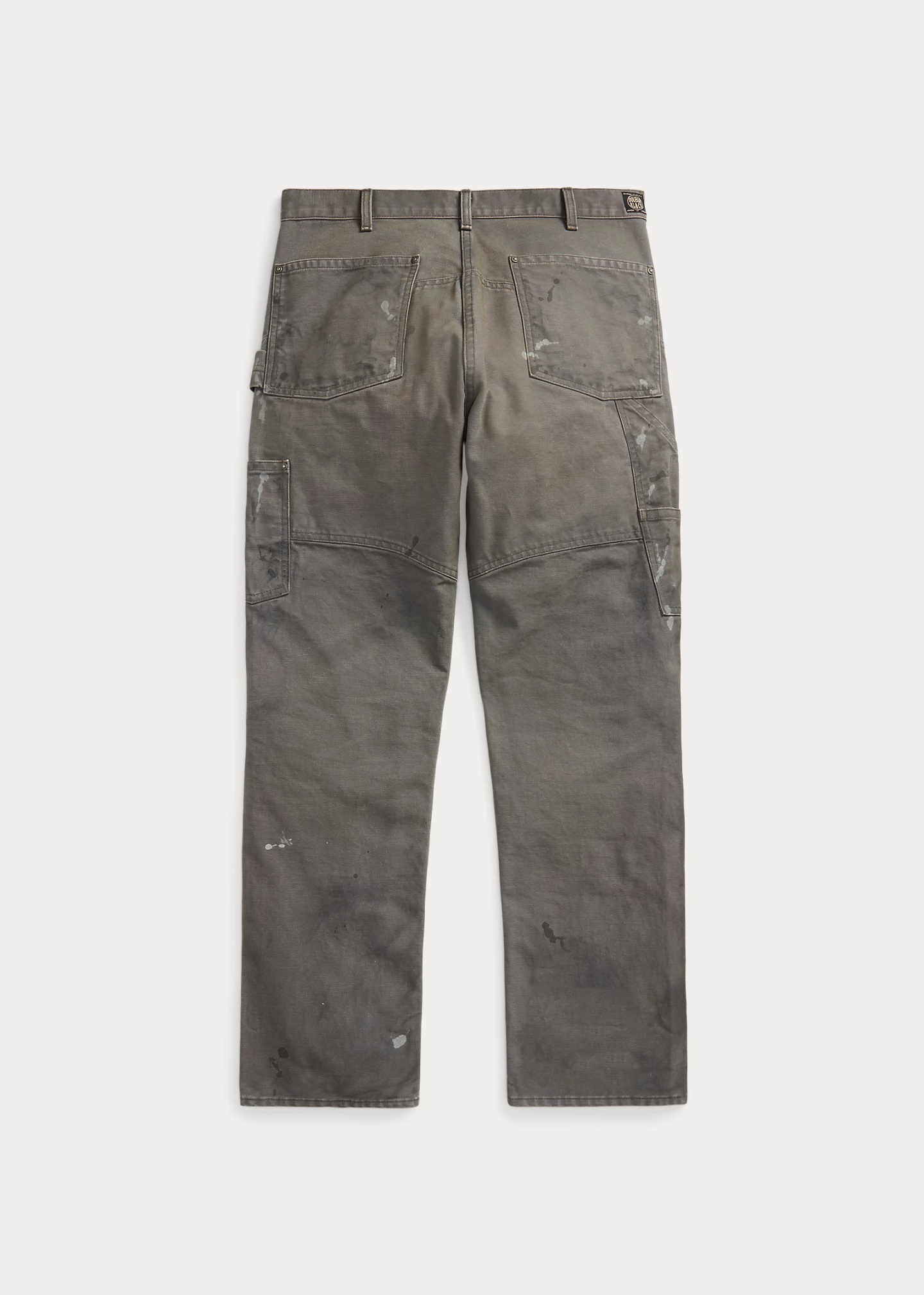 RRL by Ralph Lauren Engineer Fit Distressed Canvas Pant | REVERSIBLE