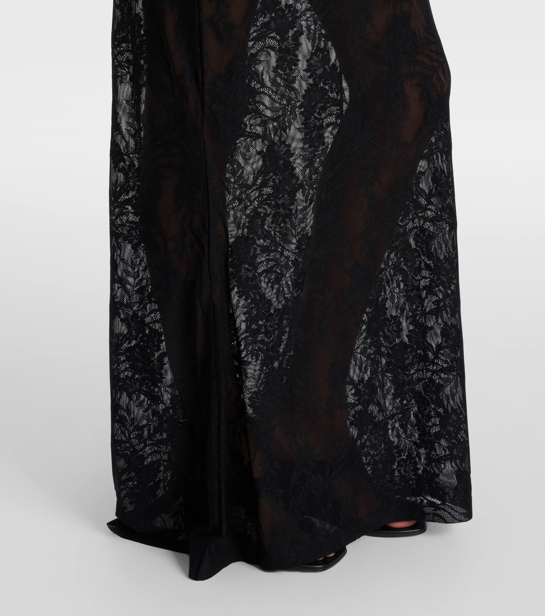 Obie floral lace gown - 5