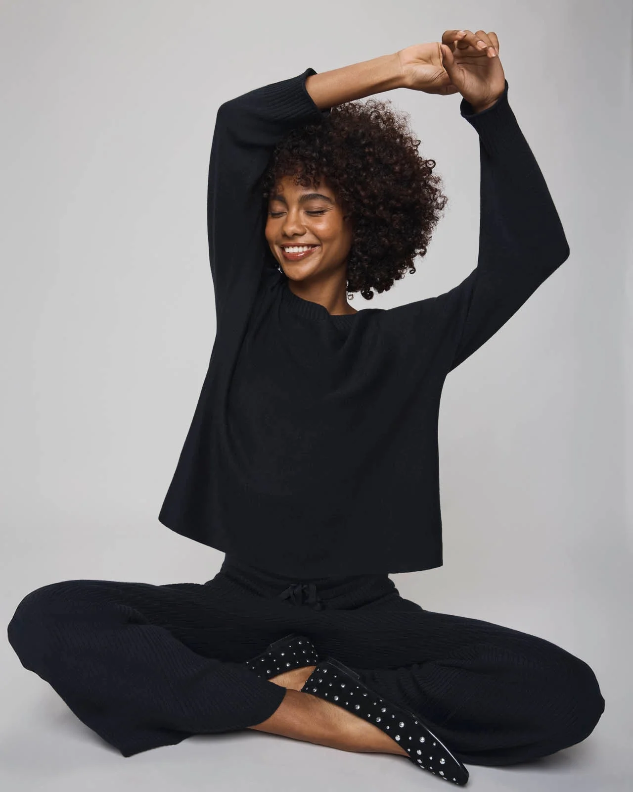 Georgie Cashblend Pullover Sweater - 1