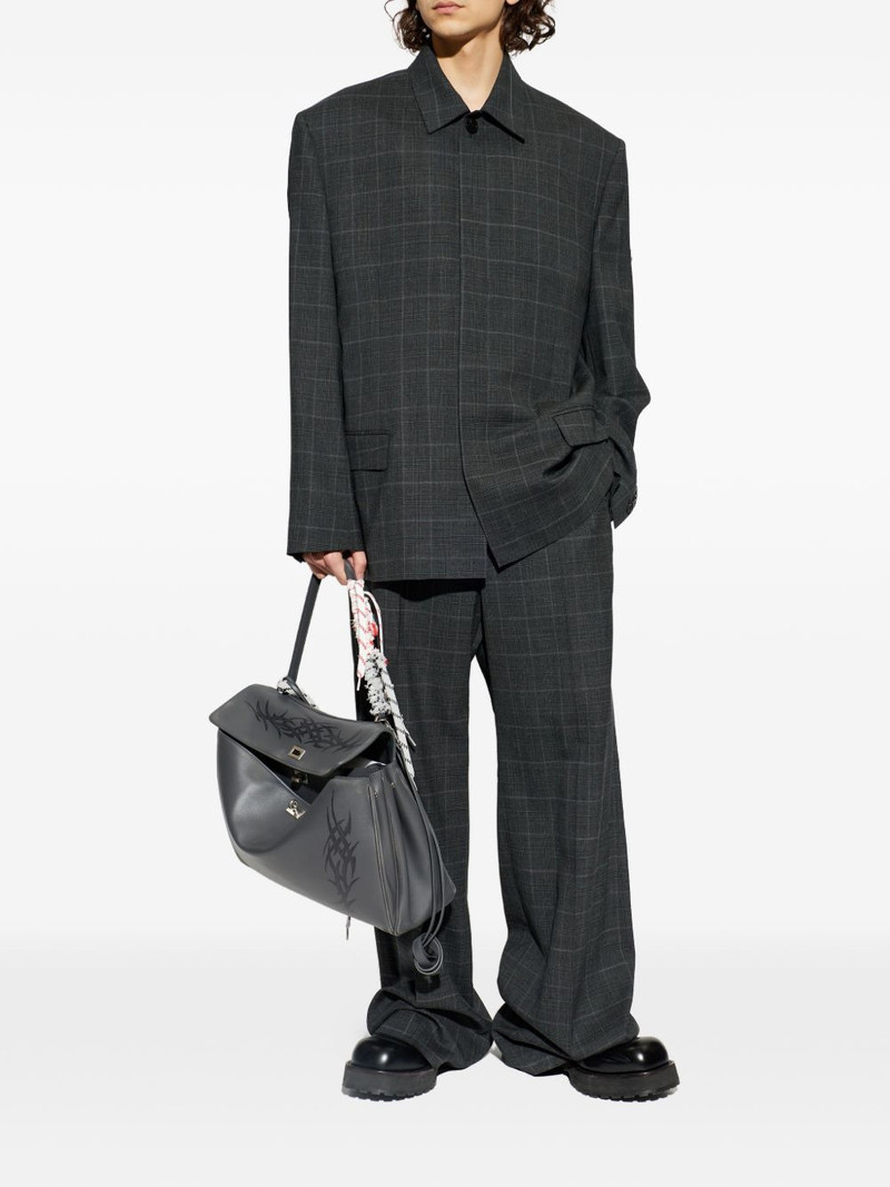 BALENCIAGA check jacket outlook