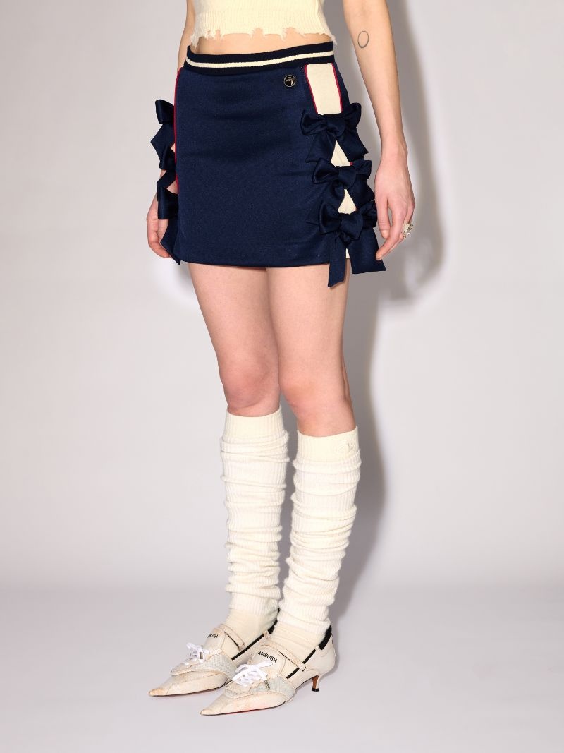 TRACK RIBBON SKIRT - 5
