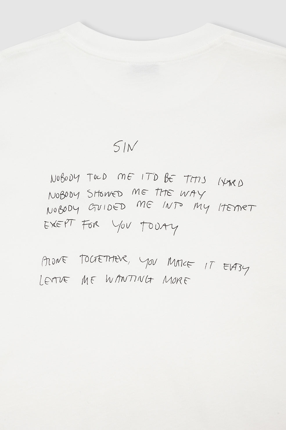 Walker Tee Lyrics - Ivory - 5