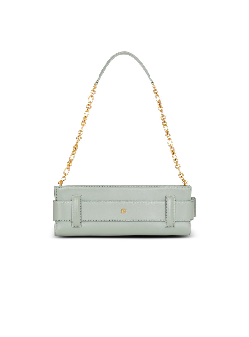 Anthem calfskin leather clutch 4
