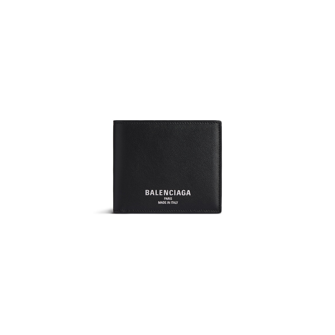 Men's Credit Square Folded Wallet  in Black - 1
