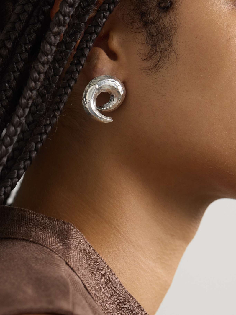 ALIGHIERI The Rebirth recycled silver earrings Silver outlook
