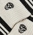 Logo-Intarsia Metallic Cotton-Blend Socks - 6