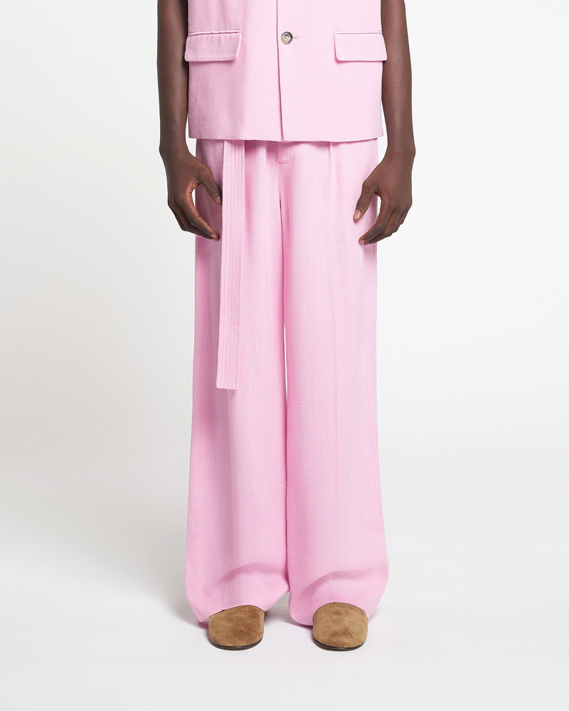 Silk Viscose Tweed Pants 2