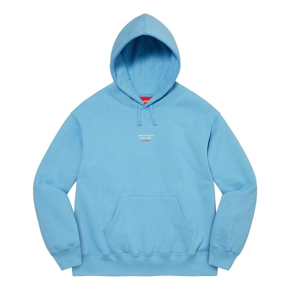 Supreme World Famous Micro Hooded Sweatshirt 'Teal' SUP-SS23-090 - 1