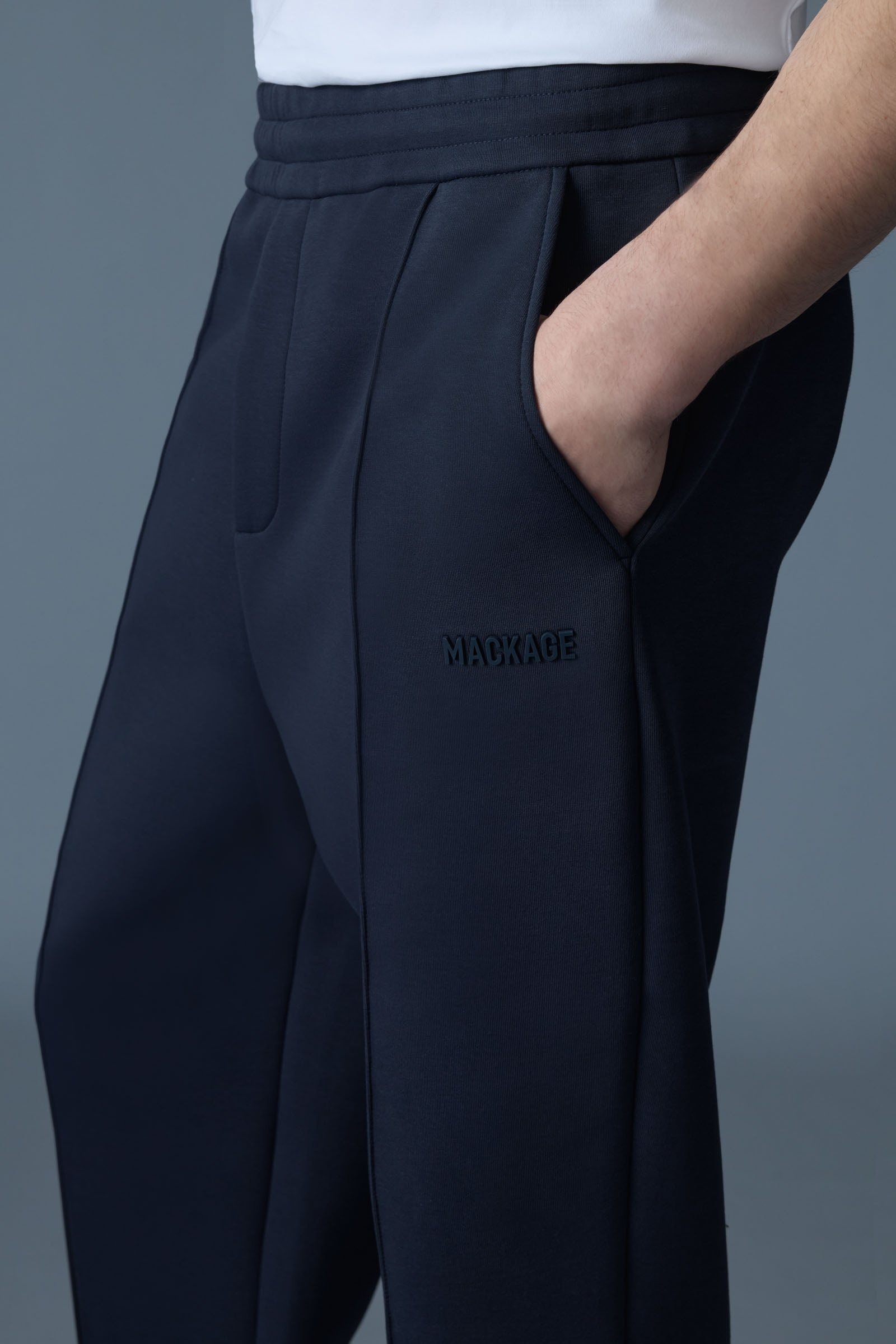 JAMIL-R Double-face jersey sweatpants - 5