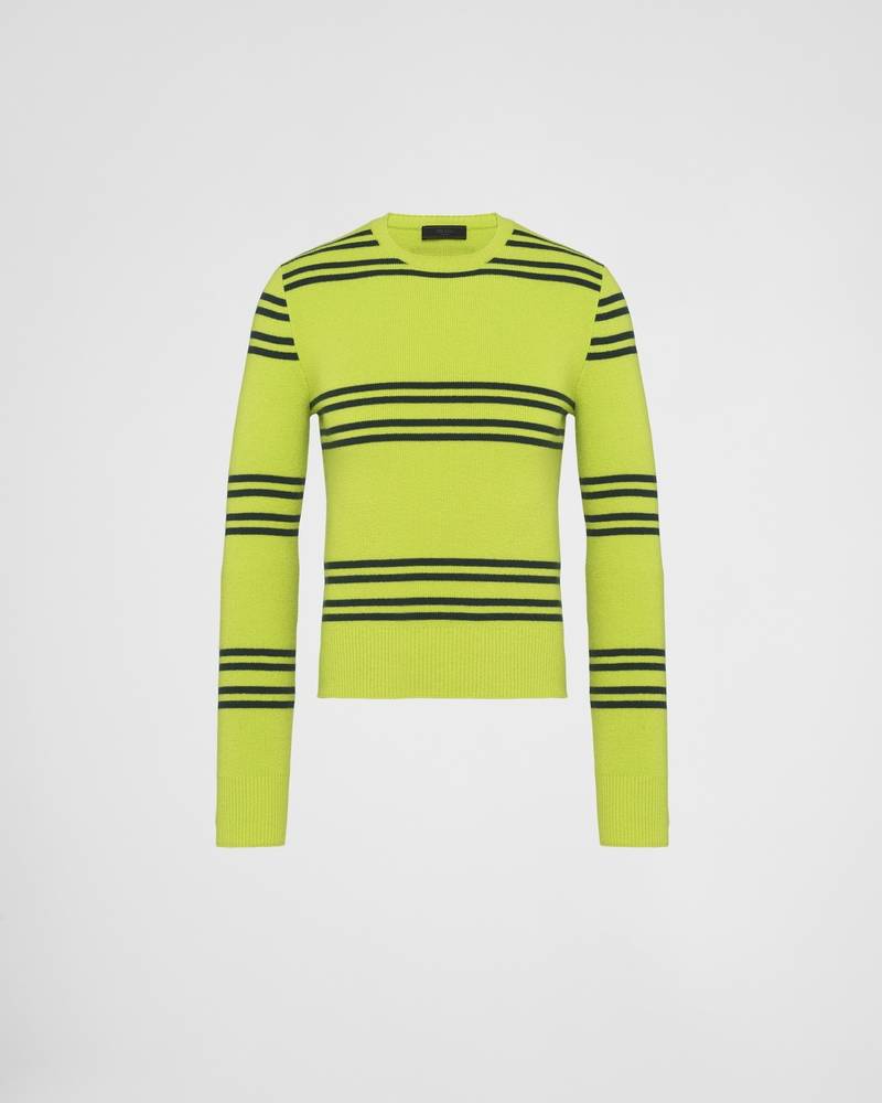 Lambswool crew-neck sweater - 1