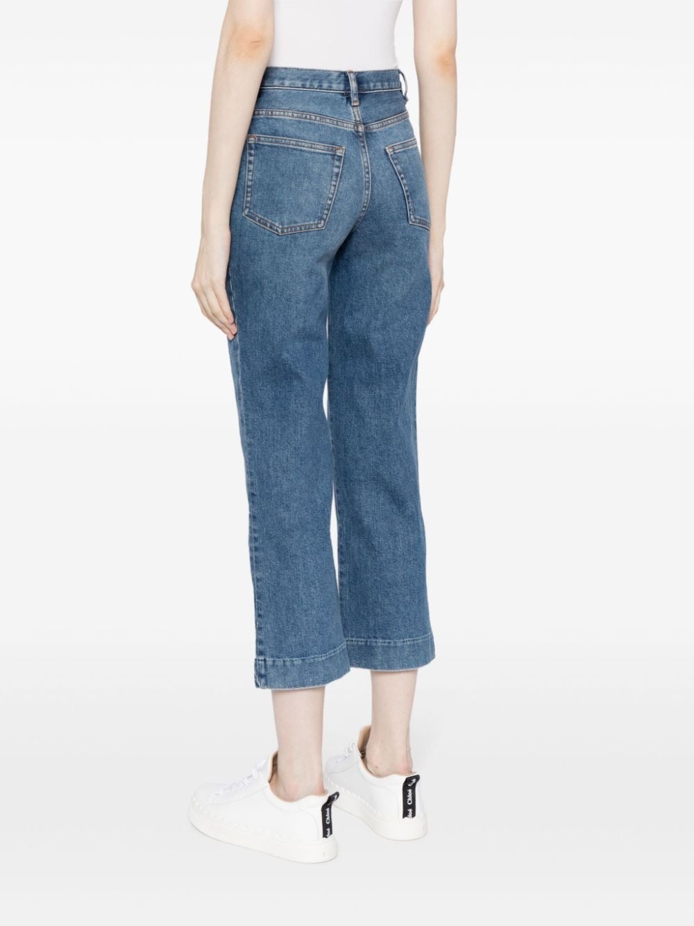 Sailor cropped jeans - 4