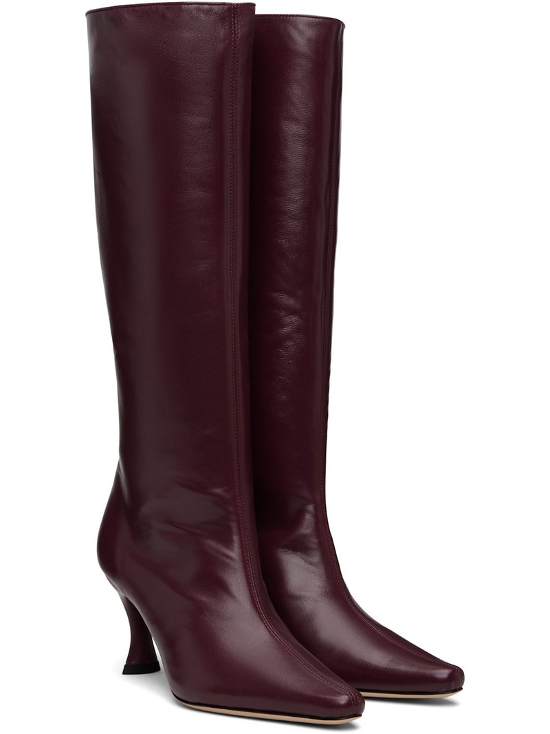 Burgundy Stevie 42 Knee-High Boots 4