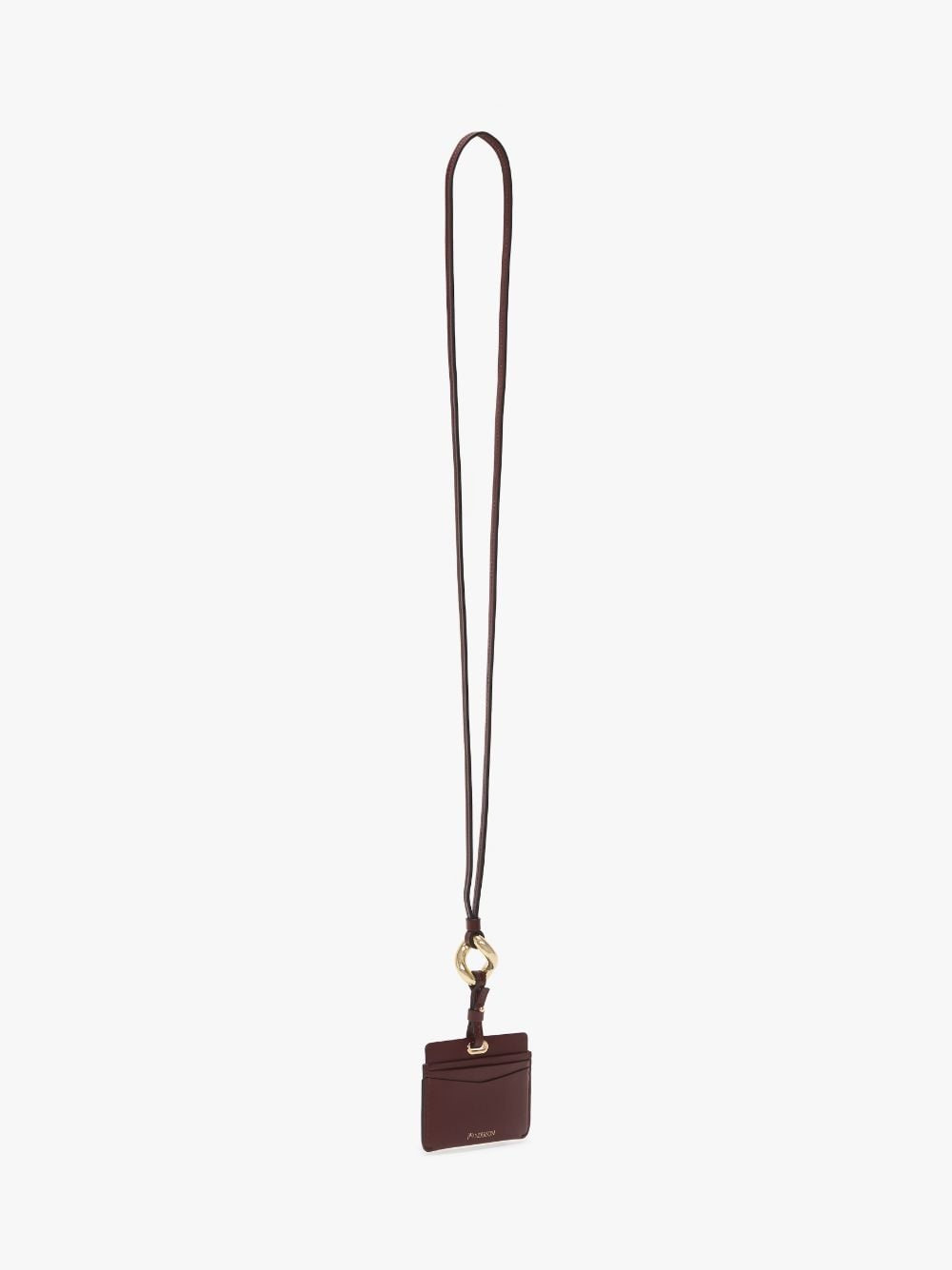 LEATHER CARDHOLDER WITH CHAIN LINK STRAP - 2