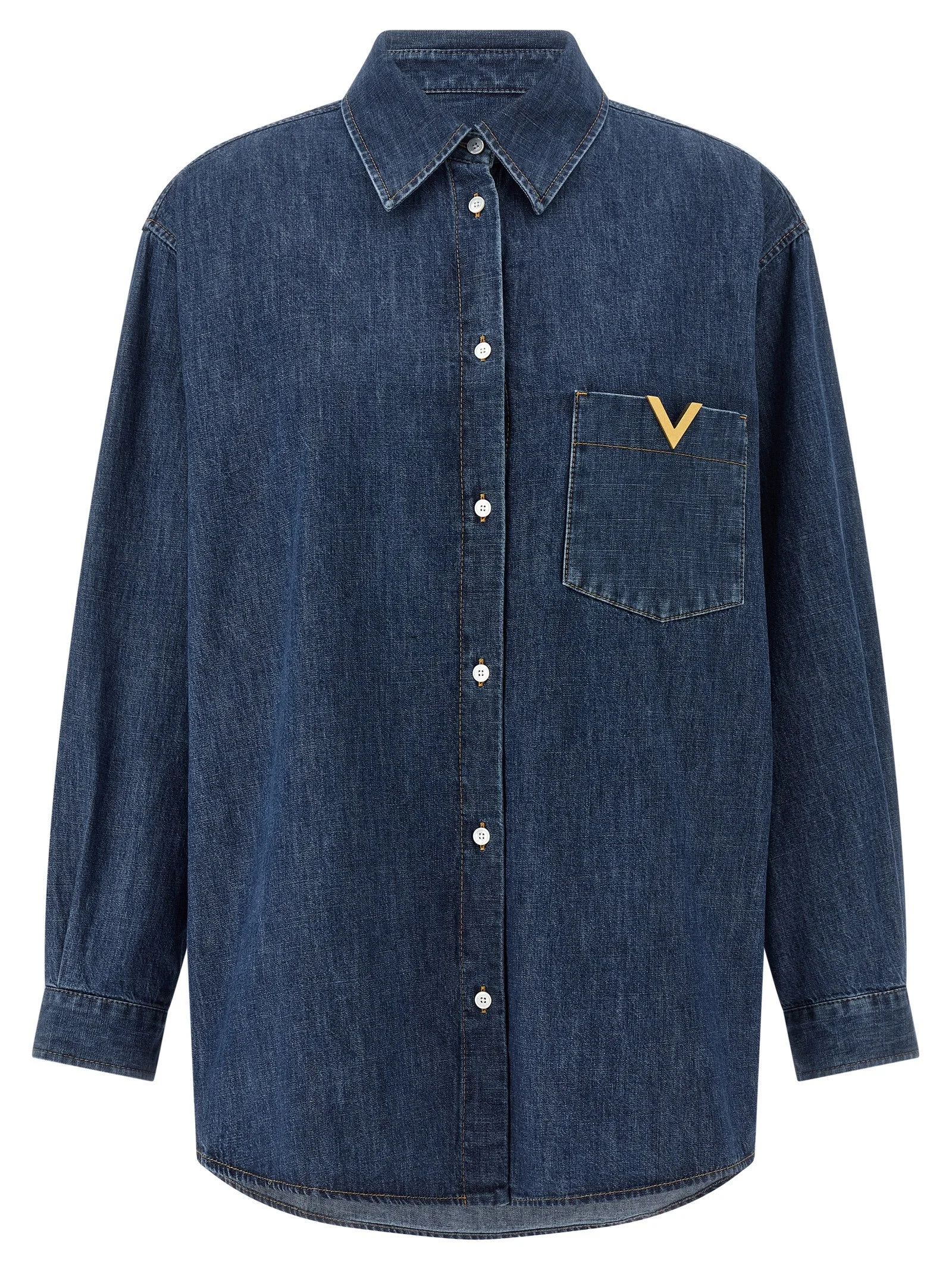 Valentino Garavani Women Valentino Garavani Vgold Shirt - 1