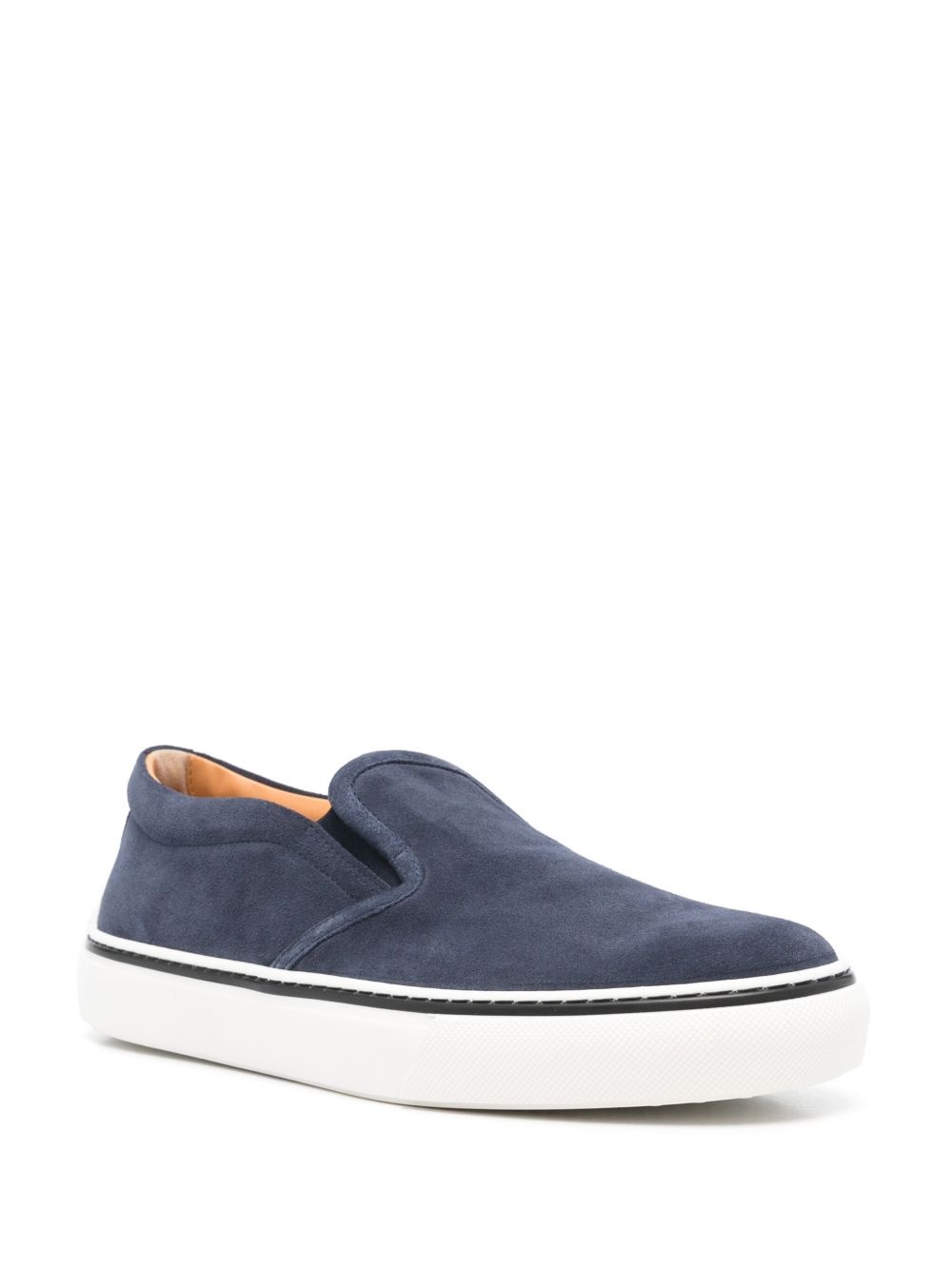 suede slip-on sneakers - 2