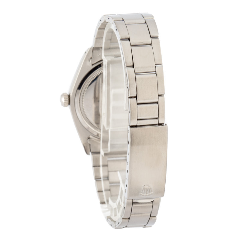 Rolex OysterDate Ref 6694 Silver Dial - 3