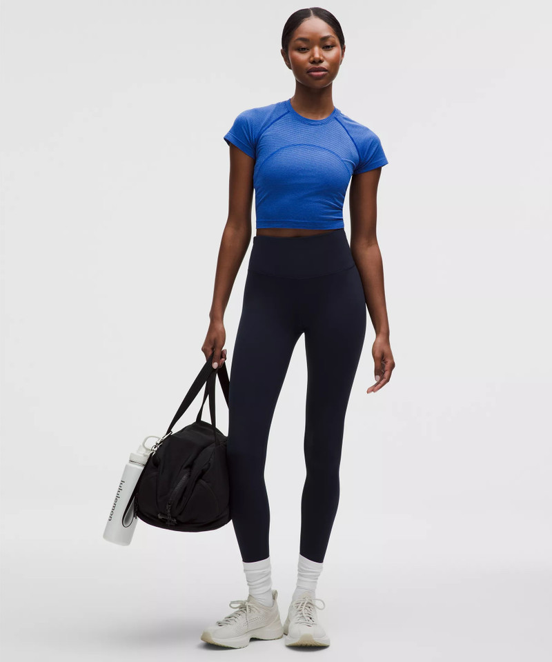 lululemon Swiftly Tech Cropped Short-Sleeve Shirt 2.0 outlook