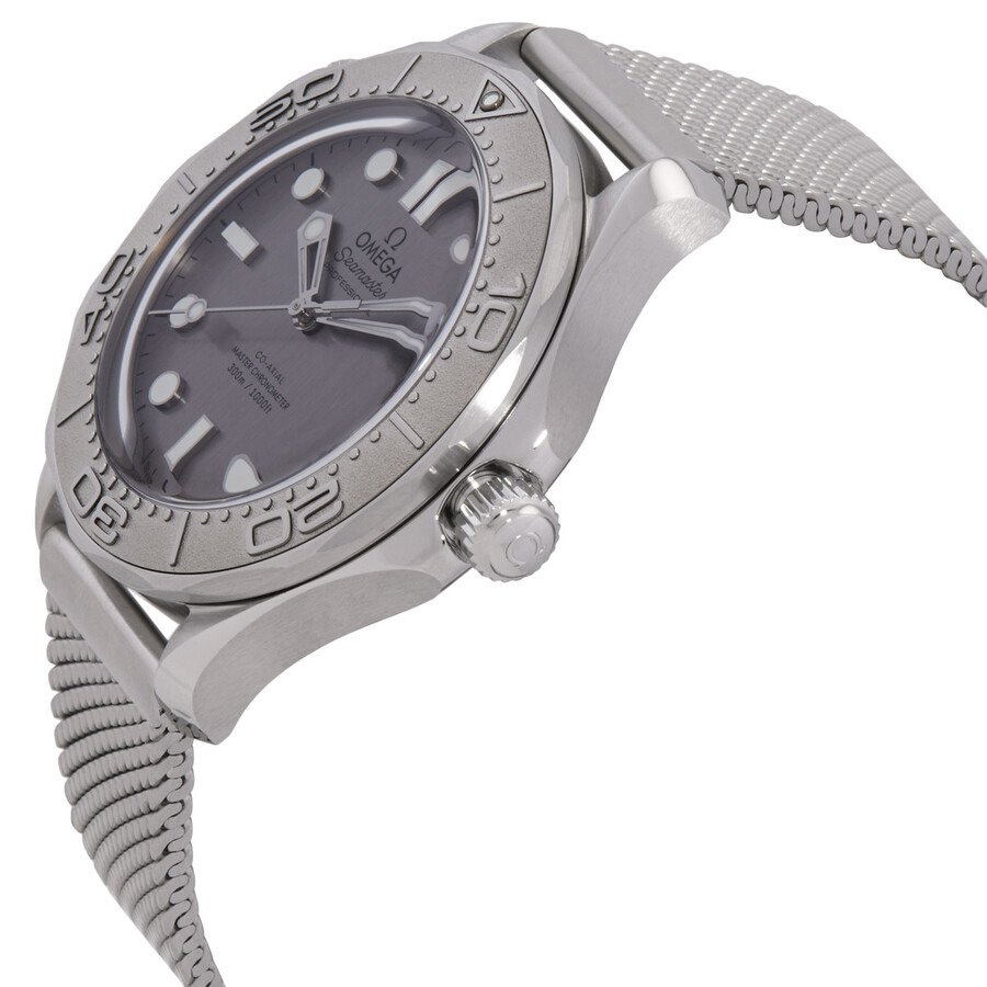 Omega Seamaster Automatic Chronometer Grey Dial Men's Watch 210.30.42.20.06.002 - 2