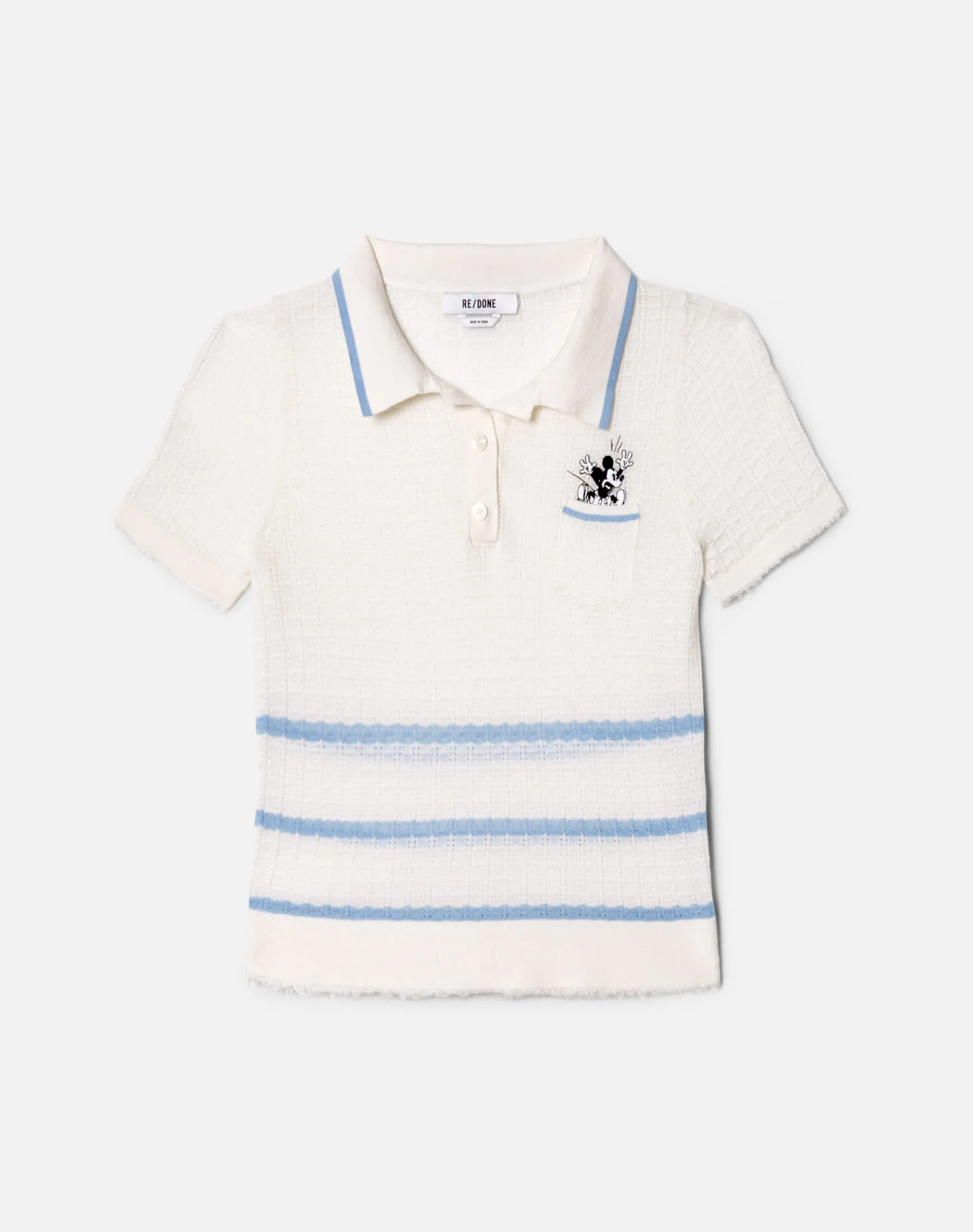 Mickey Polo - White/Seaside - 1