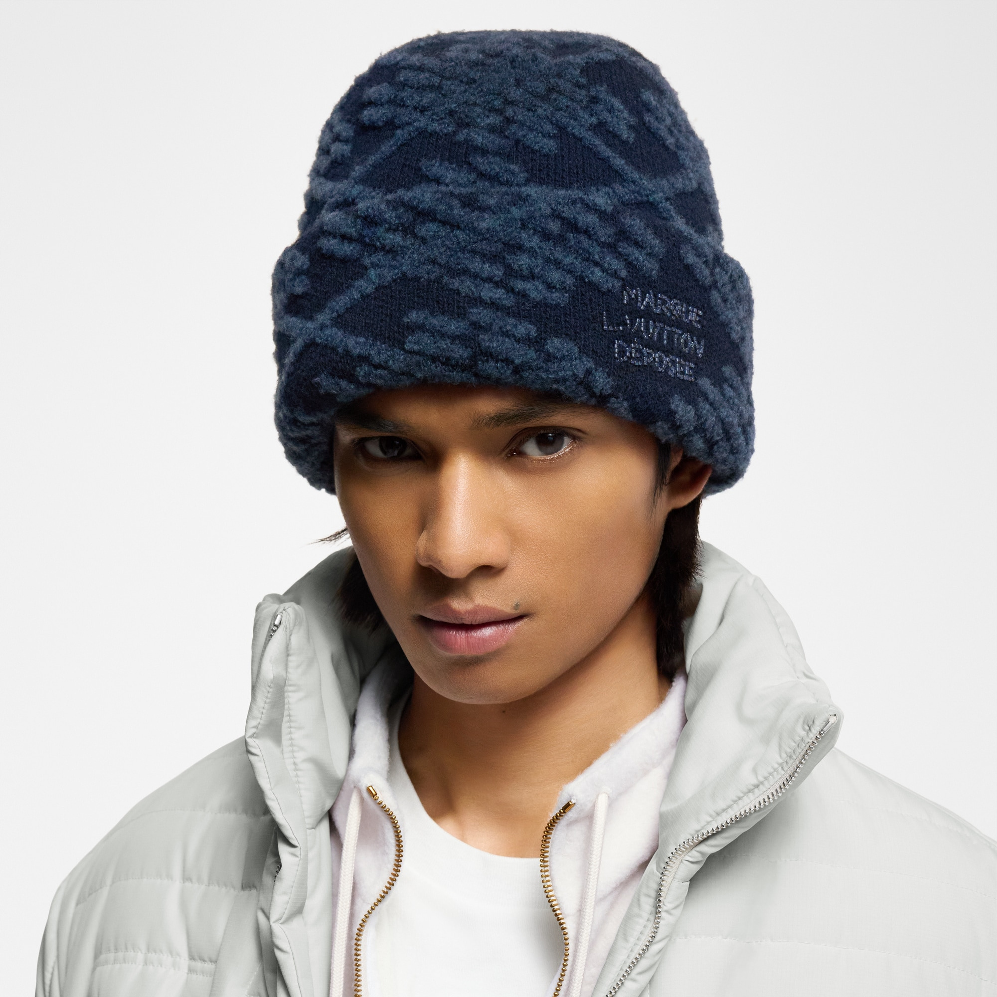 LV Crush Damier Argyle Beanie - 4
