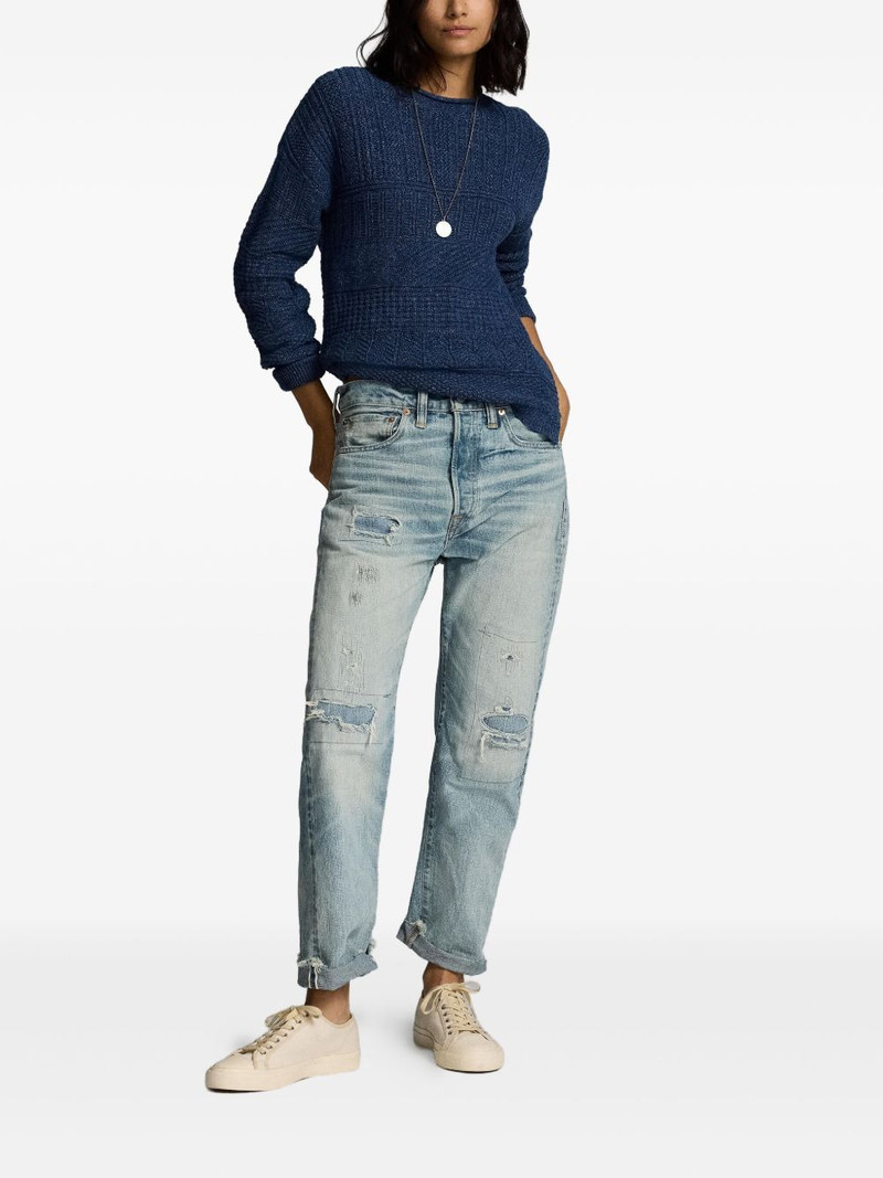 RRL by Ralph Lauren distressed jeans outlook