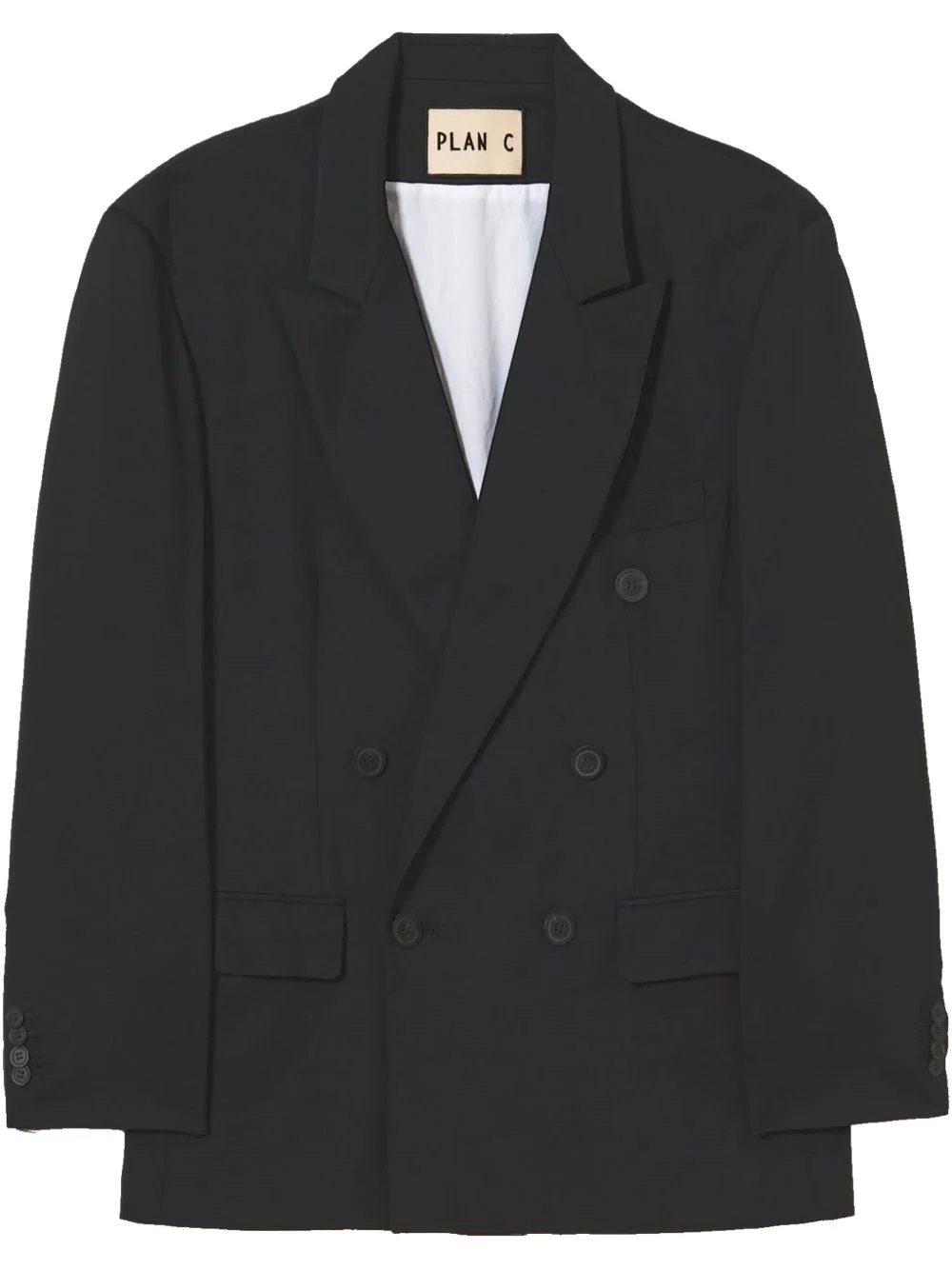 double-breasted blazer - 1