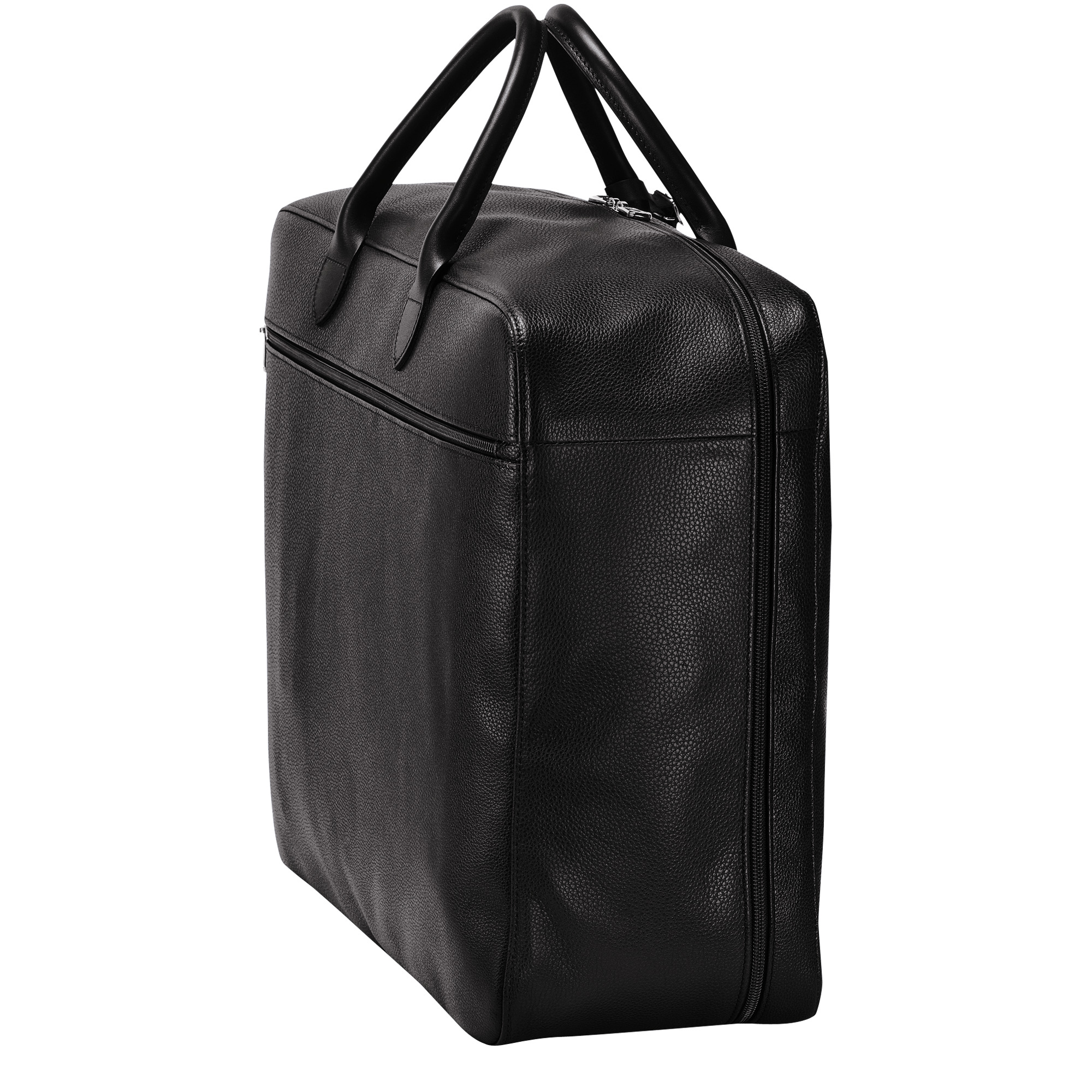 Le Foulonné S Suitcase Black - Leather - 3