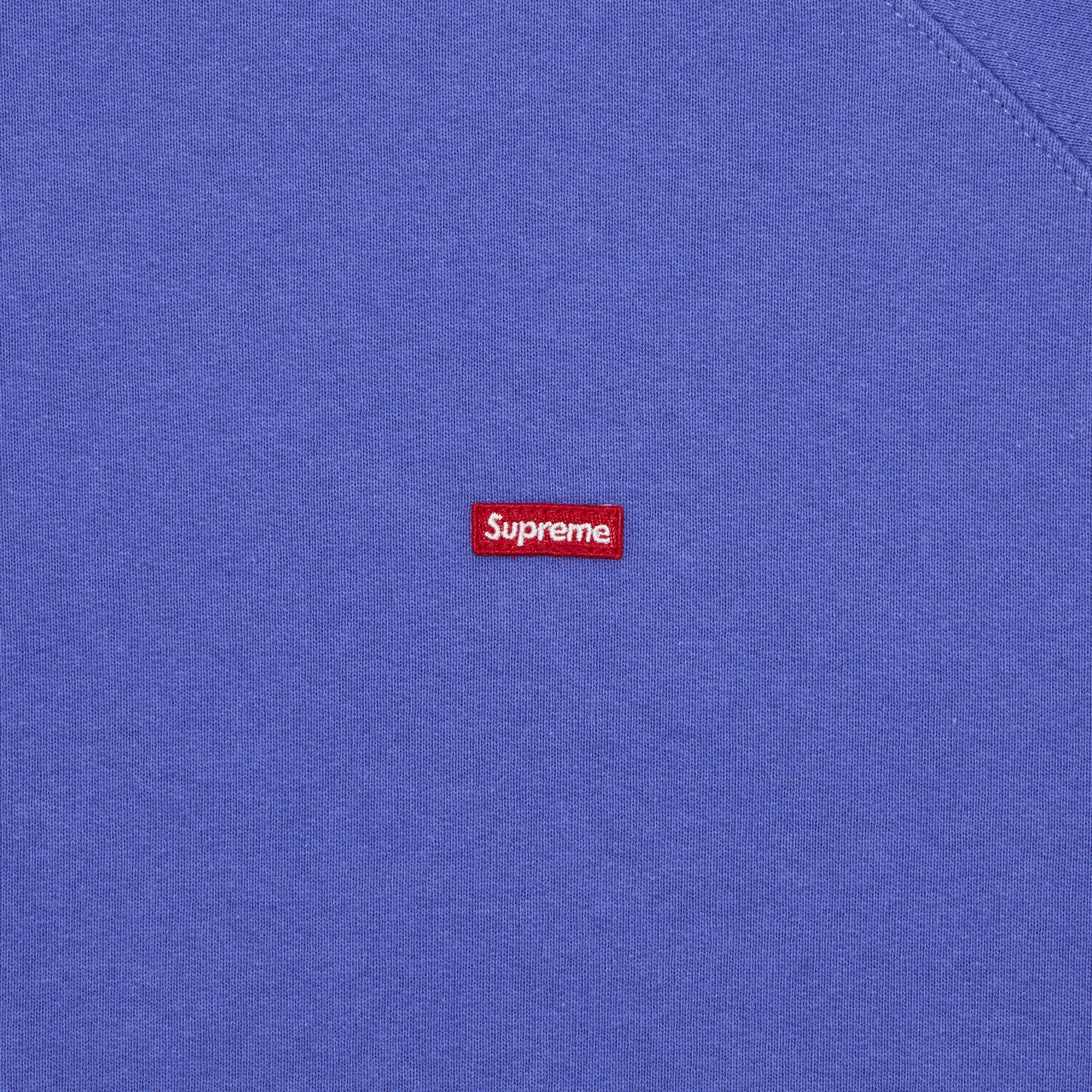 Supreme Small Box Raglan Crewneck 'Violet' - 2