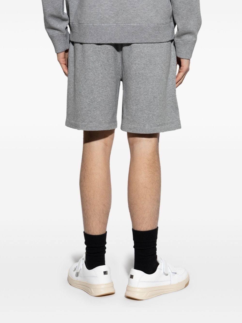 elastic waistband shorts - 4