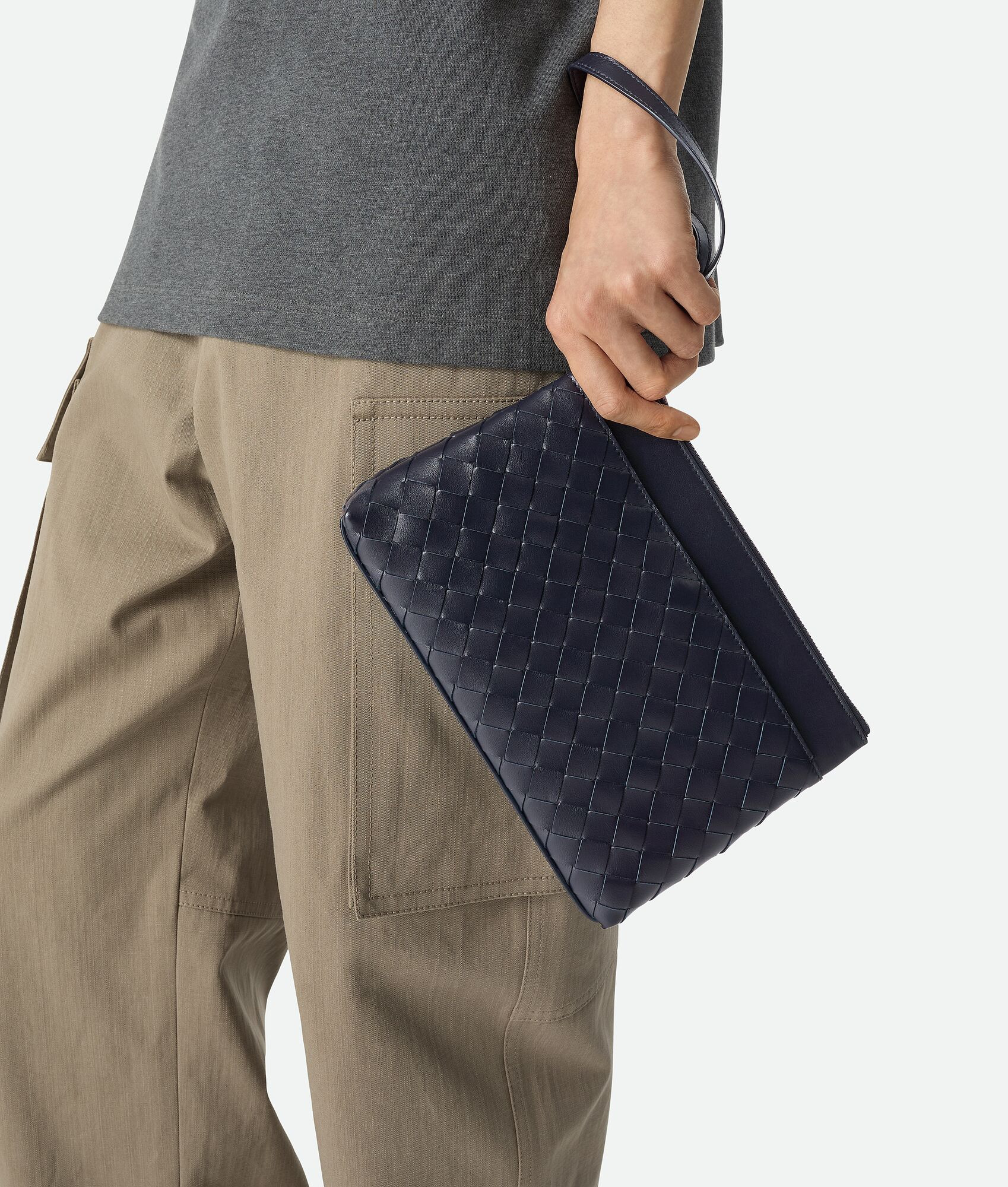 Intrecciato Prism Pouch - 2