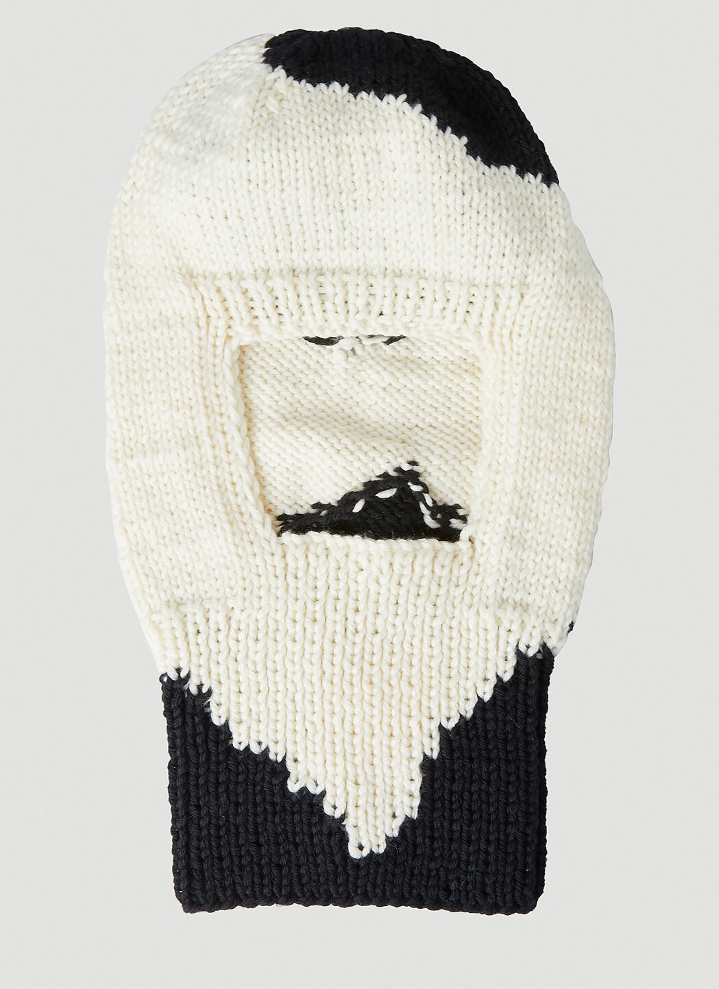 Hand Knitted Cow Balaclava - 1