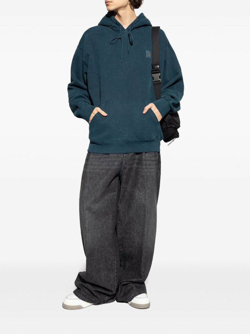 Carhartt logo-patch hoodie outlook