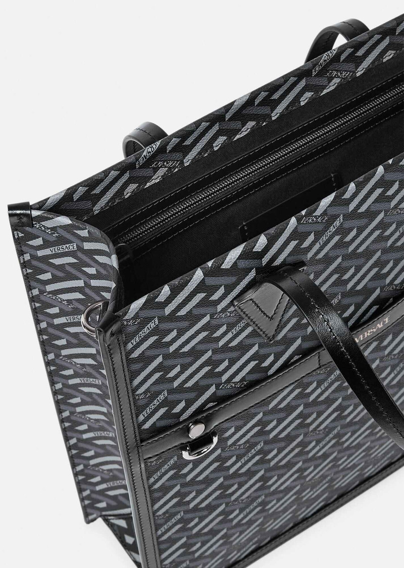 La Greca Signature Tall Tote Bag 4
