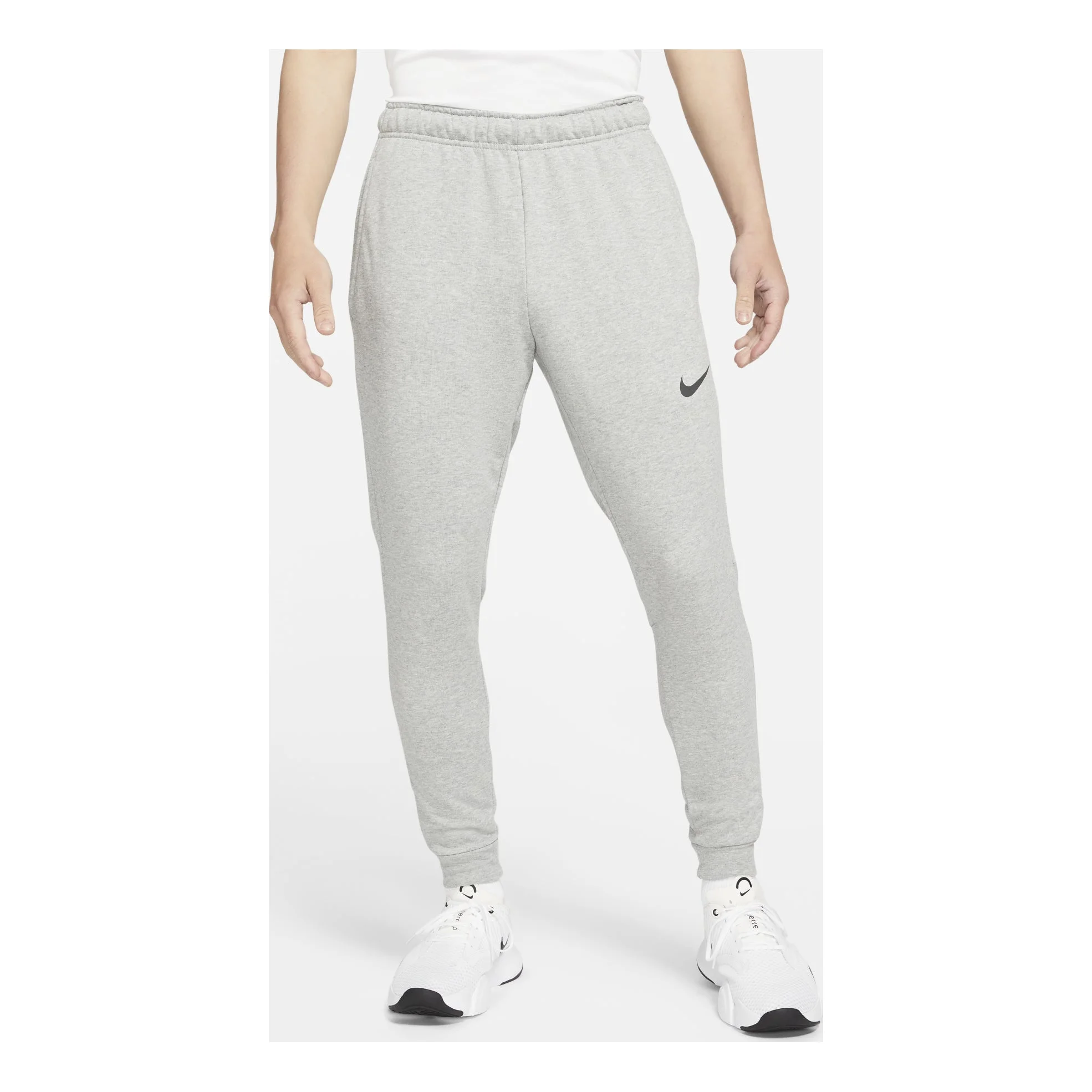 Men's Nike Dri-fit Solid Color Casual Training Sports Pants/Trousers/Joggers Gray CZ6380-063 - 1