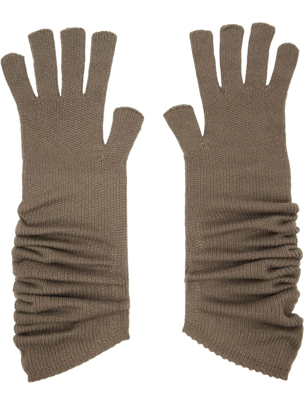 Taupe Cashmere Winter Gear Gloves - 1