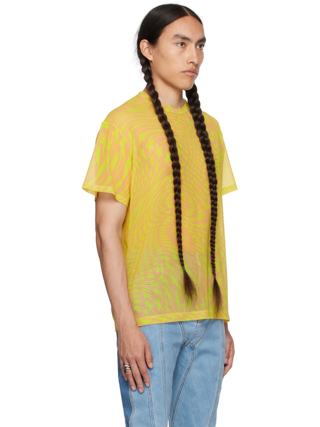 Pink & Yellow Star T-Shirt - 2