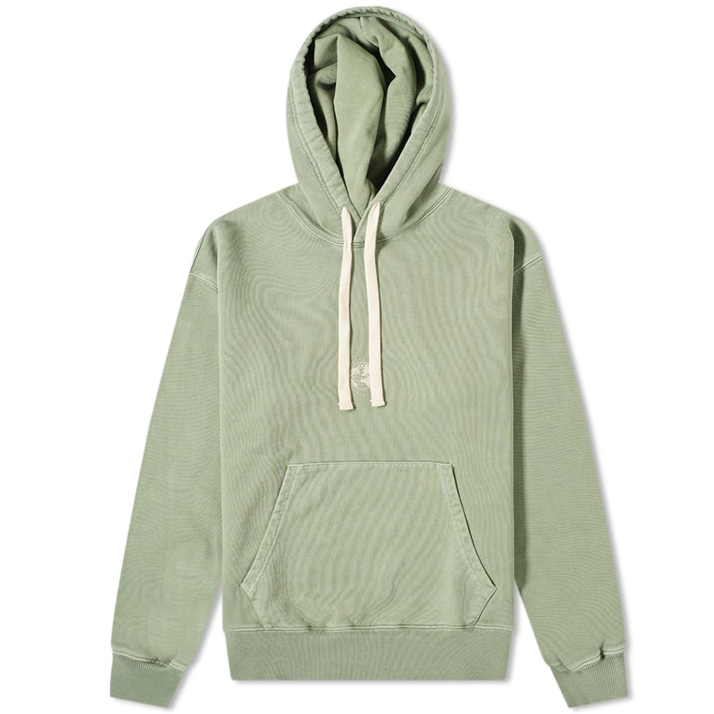 Nigel Cabourn Embroidered Logo Hoody - 1