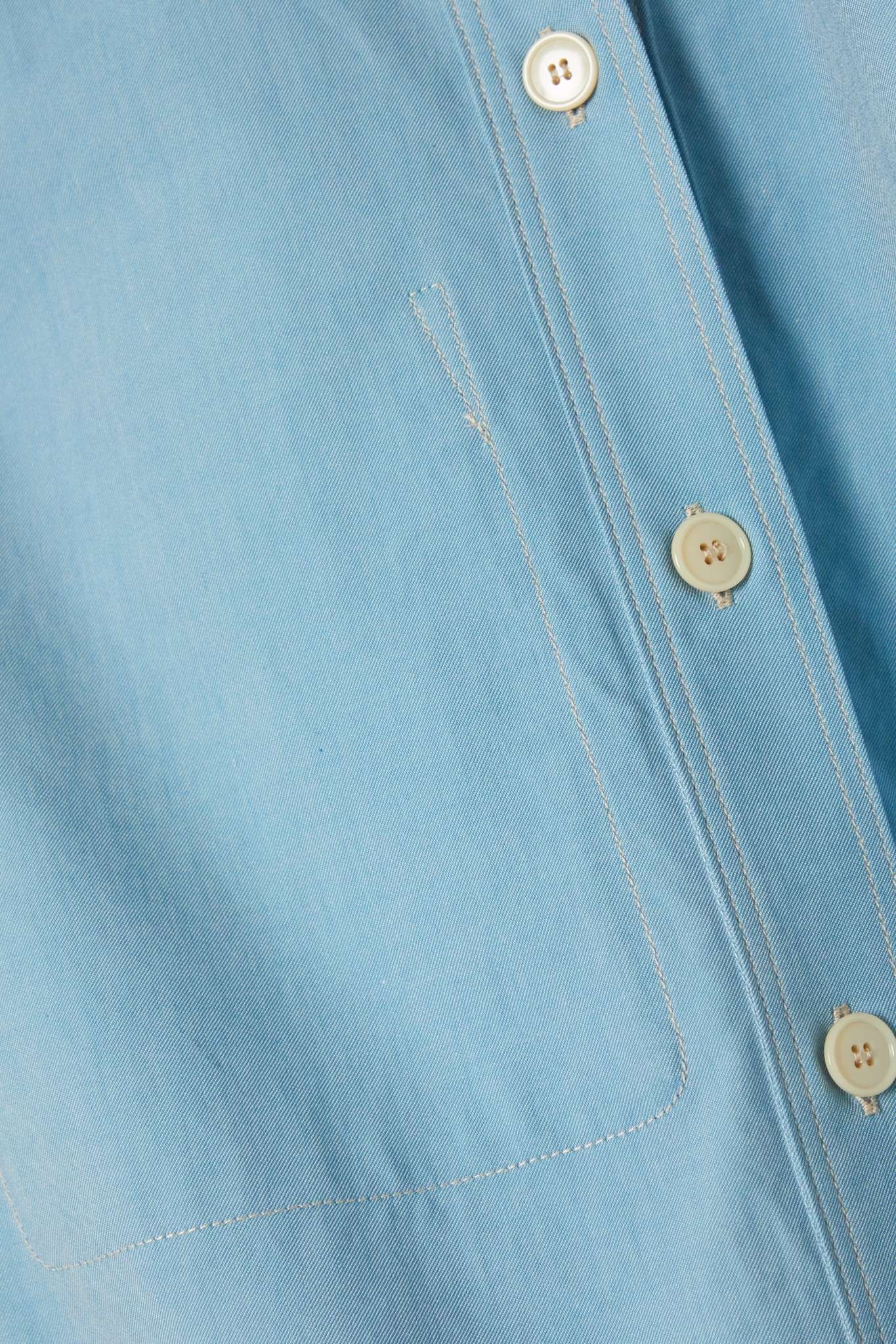 Valia cotton-chambray shirt - 5